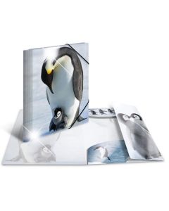 photo Chemise à élastique A4 Pingouin HERMA image