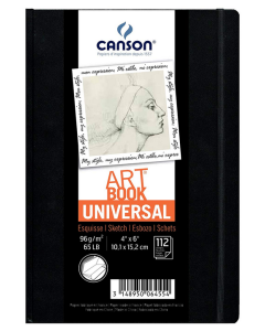 Photo CANSON : Carnet de croquis ArtBook Universal - Format  102 x 152 mm