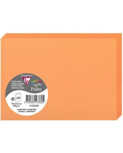 Photo Cartes double en papier - 110 x 155 mm C6 - Clémentine - CLAIREFONTAINE Pollen 