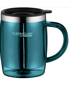 Photo Mug isotherme - 0,35 L - Bleu Sarcelle THERMOS TC Desktop Mug