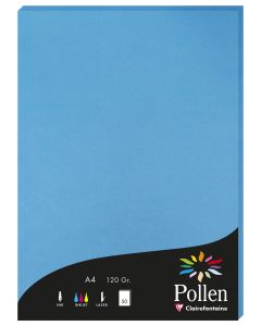 POLLEN Enveloppes - 140 x 140 mm - Bleu Turquoise Lot de 20