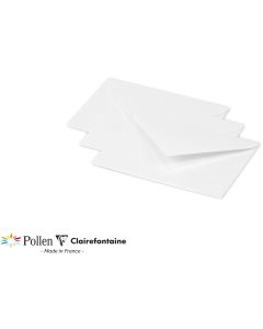 Photo Enveloppe POLLEN Blanc irisé Format  75 x 100 mm 54030C