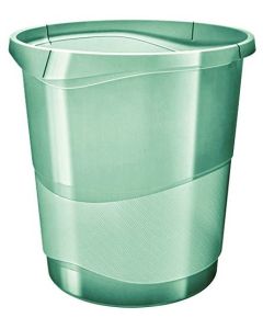 Corbeille à papier 14 litres - Vert ESSELTE Colour'Ice