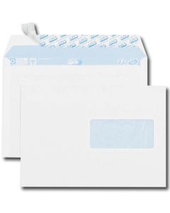 Photo Enveloppes autocollantes avec fenêtre - 162 x 229 mm GPV Office