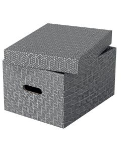 Photo Boite de rangement - 265 x 365 x 205 mm - Gris ESSELTE Home M