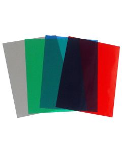 Photo Couvertures pour reliure A4 - PVC 0,20 mm - Assortiment - PAVO 8030675