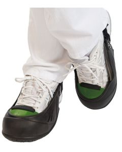 Photo Paire de surchaussures de sécurité - 44-50 - Noir/Vert HYGOSTAR