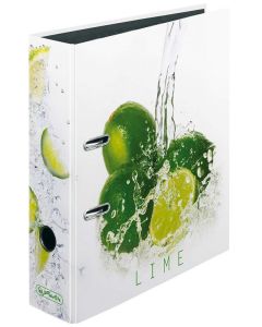 Photo HERLITZ 11306008 : Classeur - Dos 80 mm - Fresh Fruit - Lime
