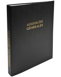Registre Assemblées Générales Classeur 50 feuillets AG50 Modèle