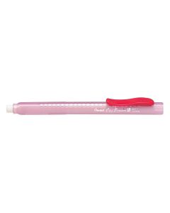 Stylo gomme - Rouge transparent : PENTEL Clic Eraser 2 Visuel