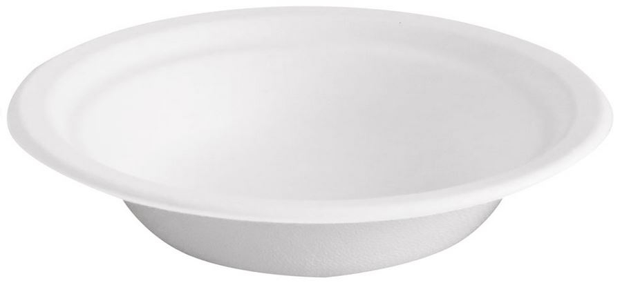 8 Lots De 50 Couvercles Pour Bols à Soupe En Canne à Sucre "pure" 10 Cm Blanc
