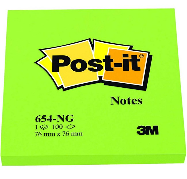 Green post it notes online